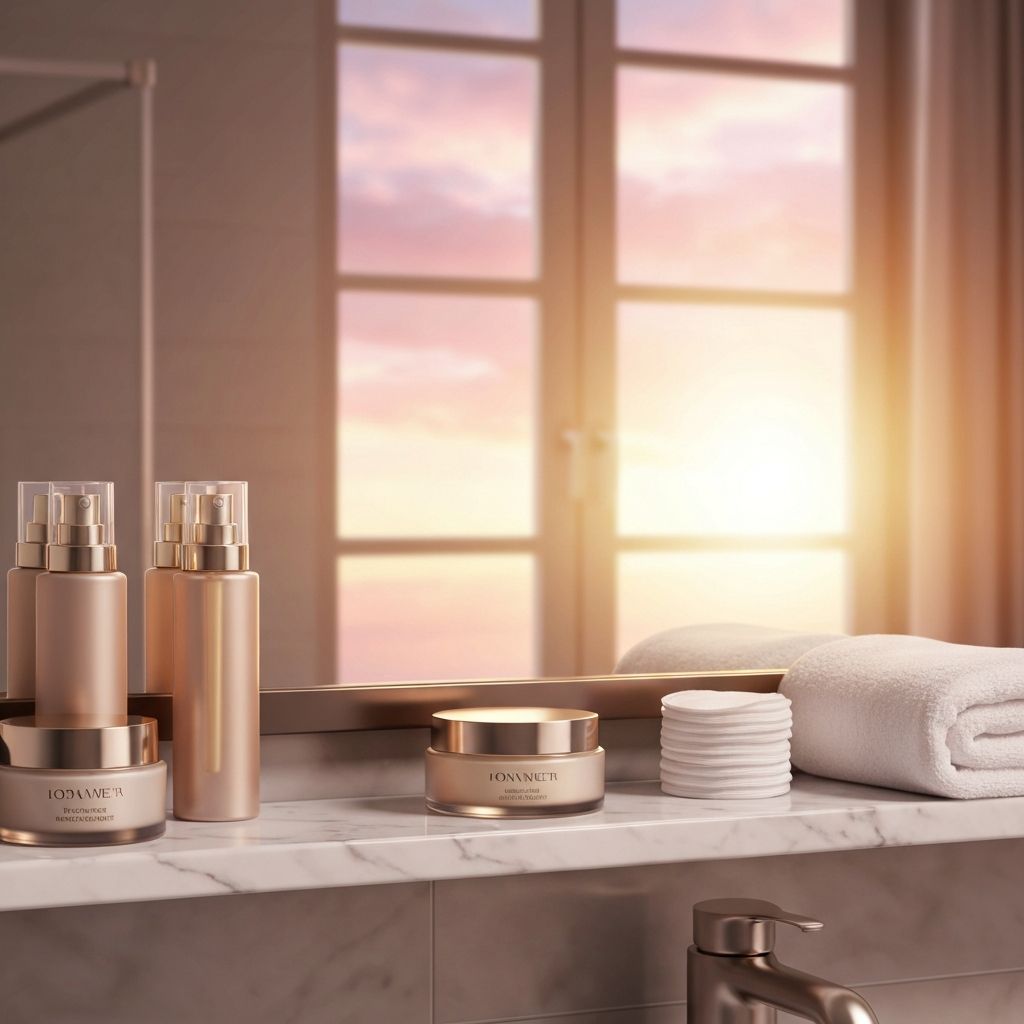 Ηρωικό έμβλημα καλλυντικών περιποίησης δέρματος